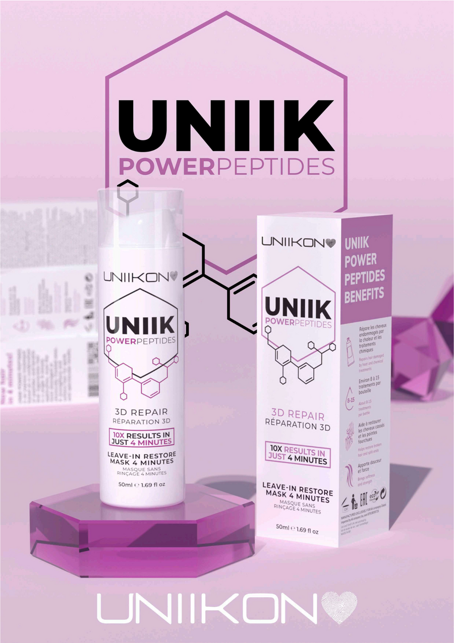UNIIK PowerPeptides - 3D Molecular Repair Express 4min - Sans rinçage 50ml