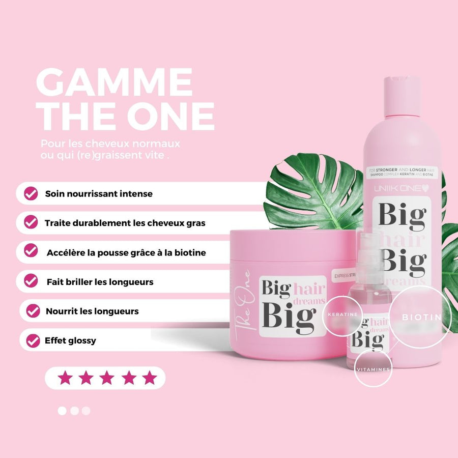 Gamme The One - Kit complet - Shampooing, masque et sérum